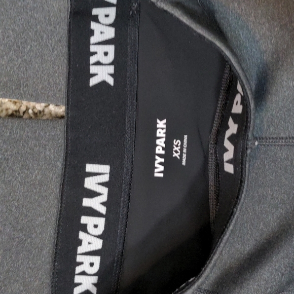 Ivy Park High Rise Sculpted Work Out Legging Full Length Gray Quick Dry Size XXS - Picture 11 of 16